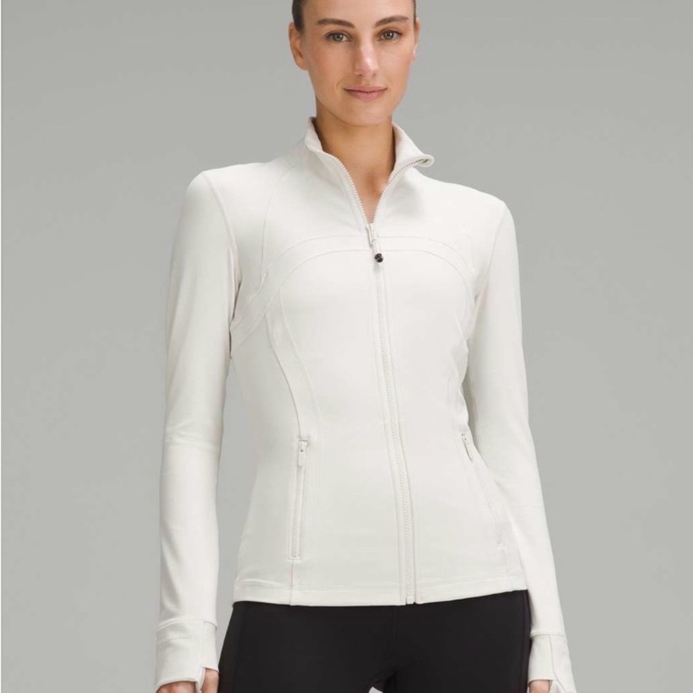 lululemon athletica Cream Full-Zip Performance Jacket